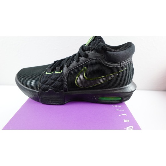 Nike Lebron Witness 8 Basketball Shoes Men\'s Size 8 Black Volt FB2239 002 NEW main image 11
